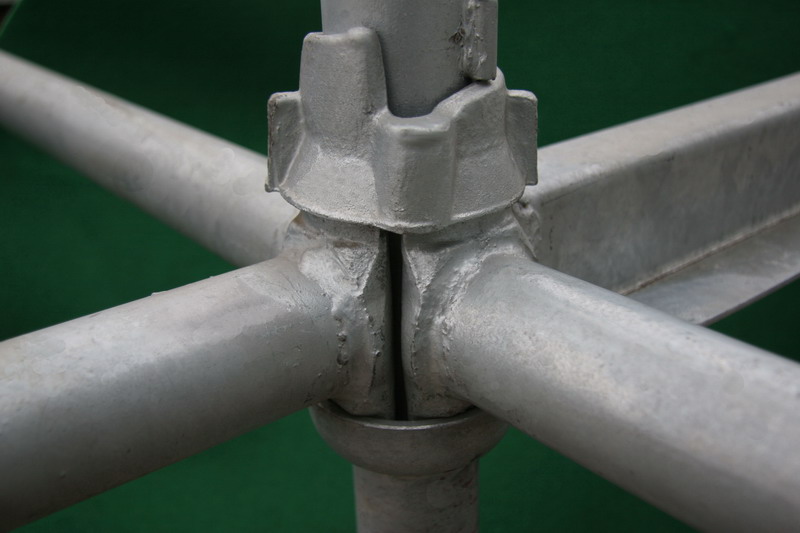 display of Coulock Scaffolding System esposizione del sistema di impalcature Coulock