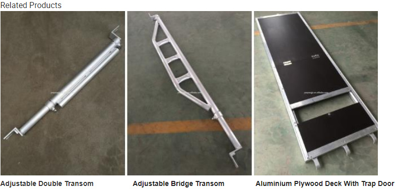 Transportation of Aluminium Void Platform for Construction Use