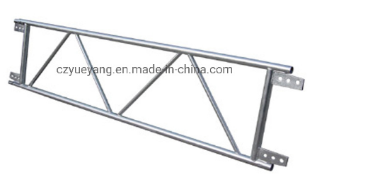 display of Steel Scaffolding Lattice Girder for Construction Use Демонстрация стальных решетчатых балок для строительных лесов