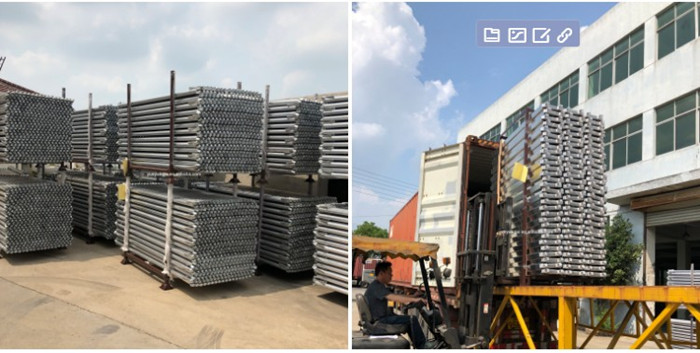 Packing of Allround Layher Ringlock Scaffolding System