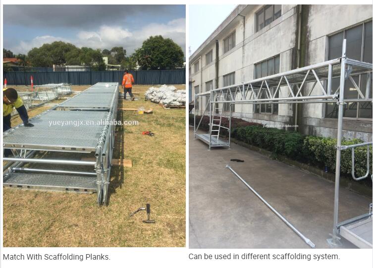 Effect drawing of Steel Scaffolding Lattice Girder for Construction Use Чертеж конструкции стальных решетчатых балок для строительных лесов