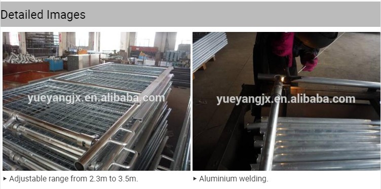 detail images about Loading Bay Gate For Scaffolding Protection