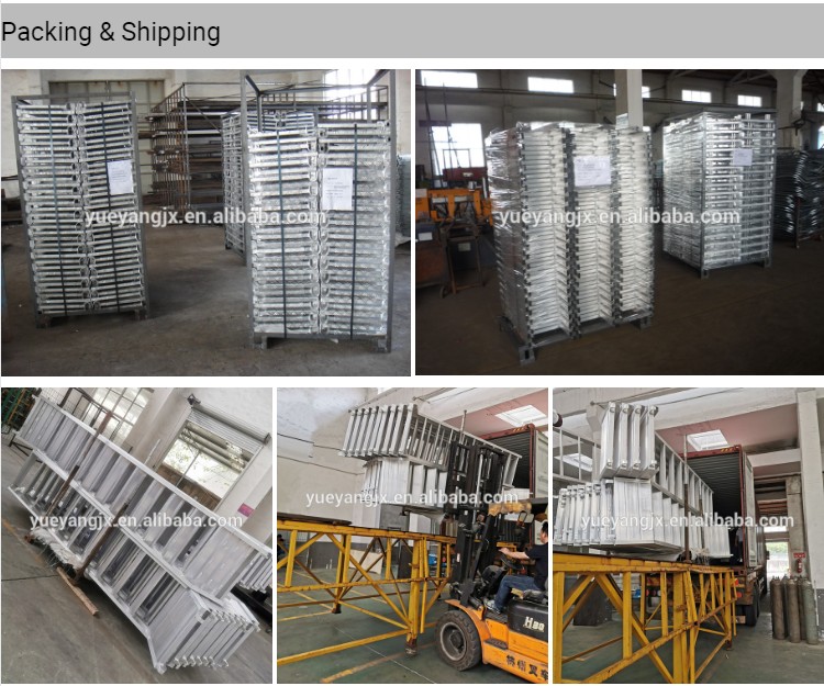 packing and shipping about Aluminum Scaffolding Ladder Step For Scaffolder To Erect and Dismantle Scaffolding Safely