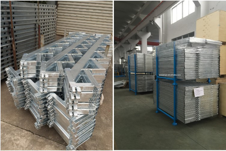Packing of Galvanized Outdoor Stage Stairs for Event Use