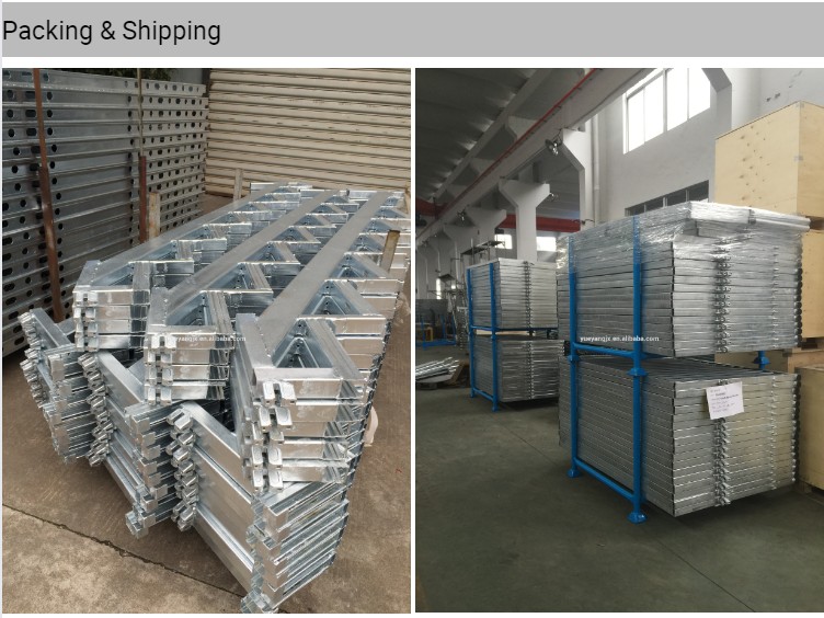 packing and shipping about Scaffolding Stair System With Assembly Design For Event