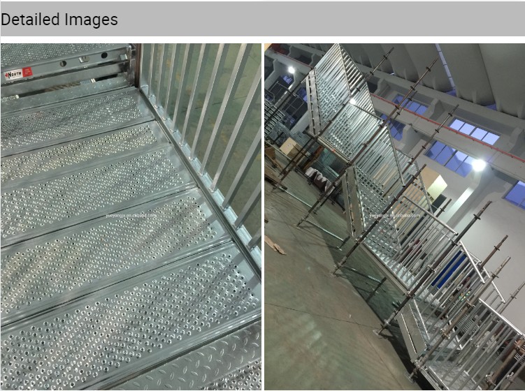detail images about Scaffolding Stair System With Assembly Design For Event