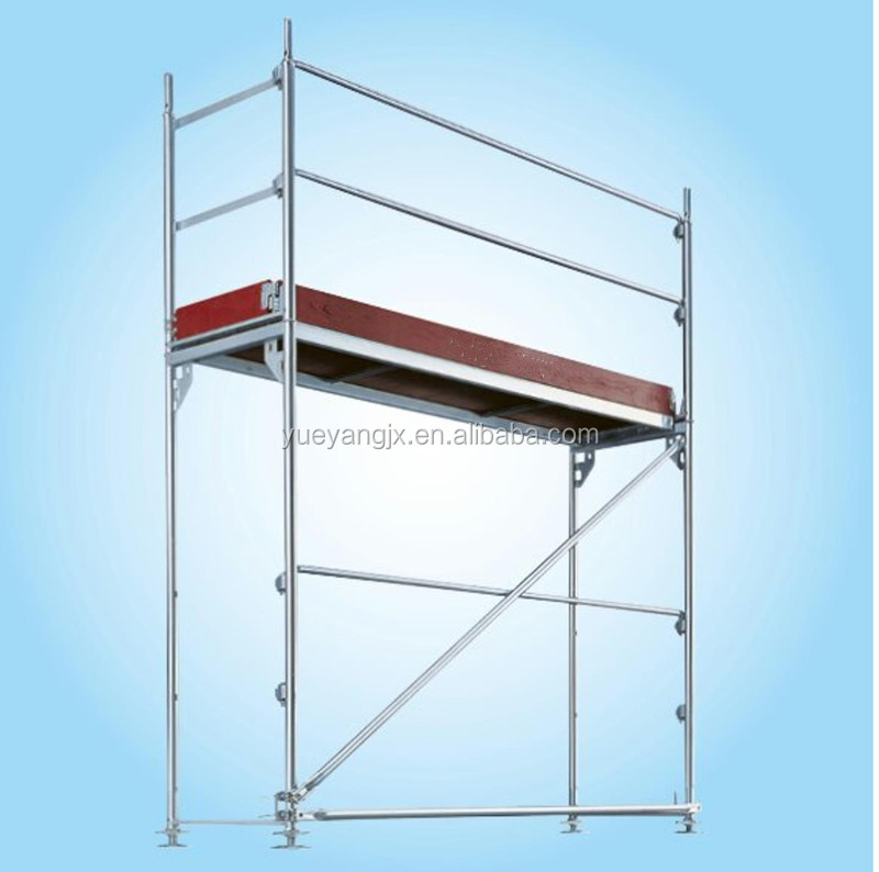 Steel Layher Facade Scaffold System Sistema de andaimes de fachada de aço Layher