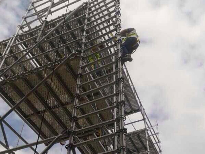 Project in Brazil Scaffolding System Solution