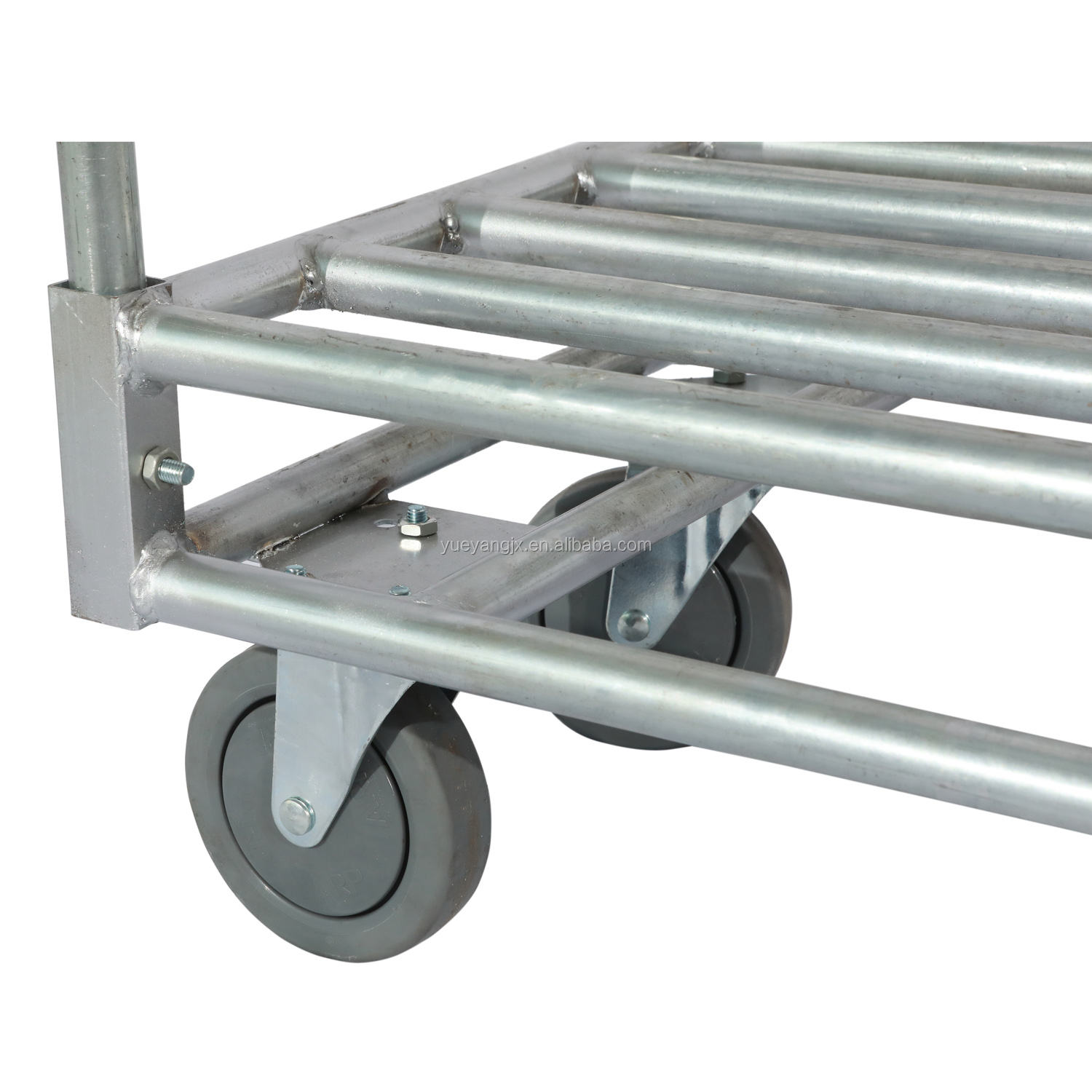 Hand Pull Trolley 6 inch castors