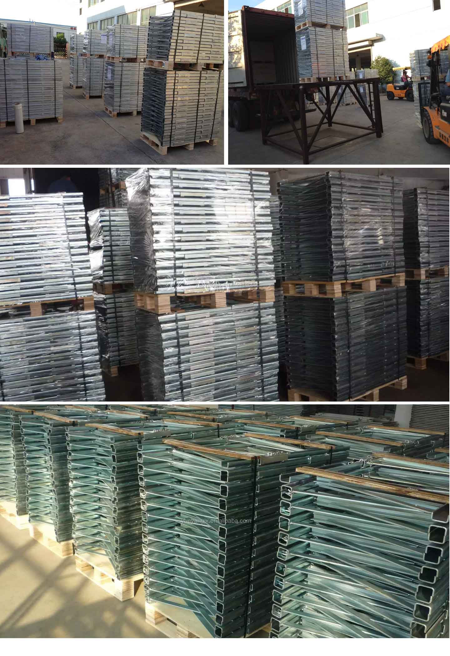 steel formwork for concrete packing and shipping