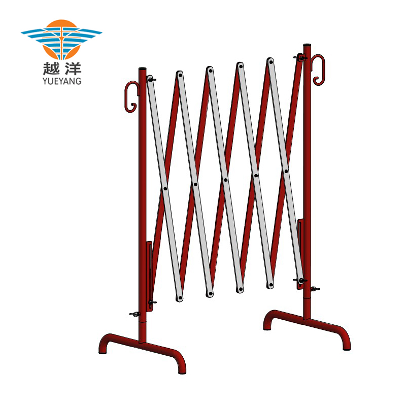 Steel Portable Expandable Crowd Control Barrier for Road Traffic Safety