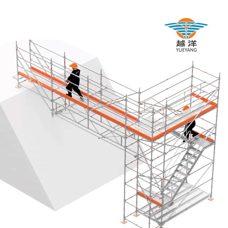 All-round Ringlock Scaffolding Stair System For Work Platform