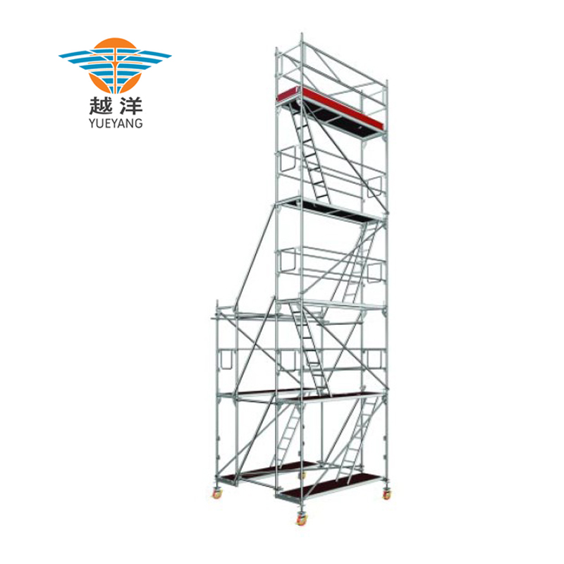 Layher Speedy Facade Scaffolding System For Construction Use