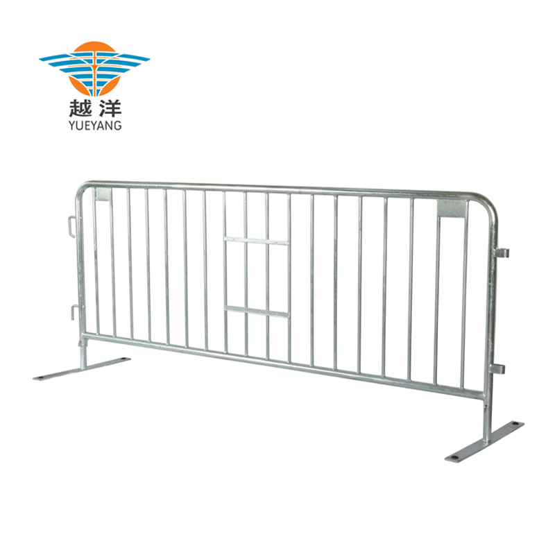 Galvanized Steel Road crowd control barrier for concert