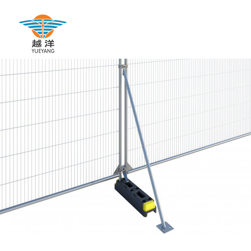 Steel Brace Back Stay For Safety Temporary Fence Support