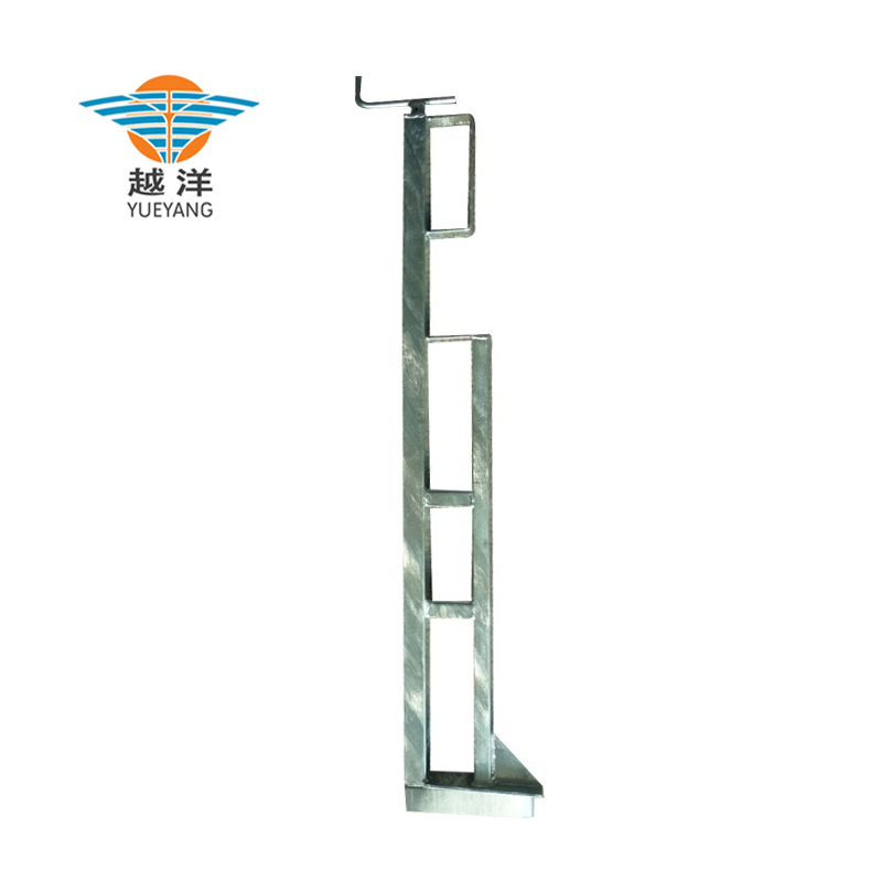 Safety Adjustable Rail Clamp Post For Edge Protection