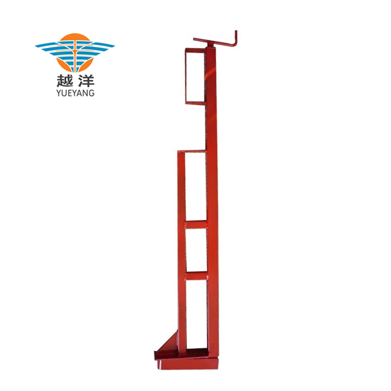 Safety Adjustable guardrail Clamp Post For Edge Protection