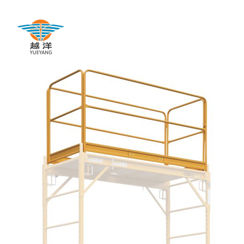 Metal Guard Rail For Baker Rolling Moveable Scaffolding