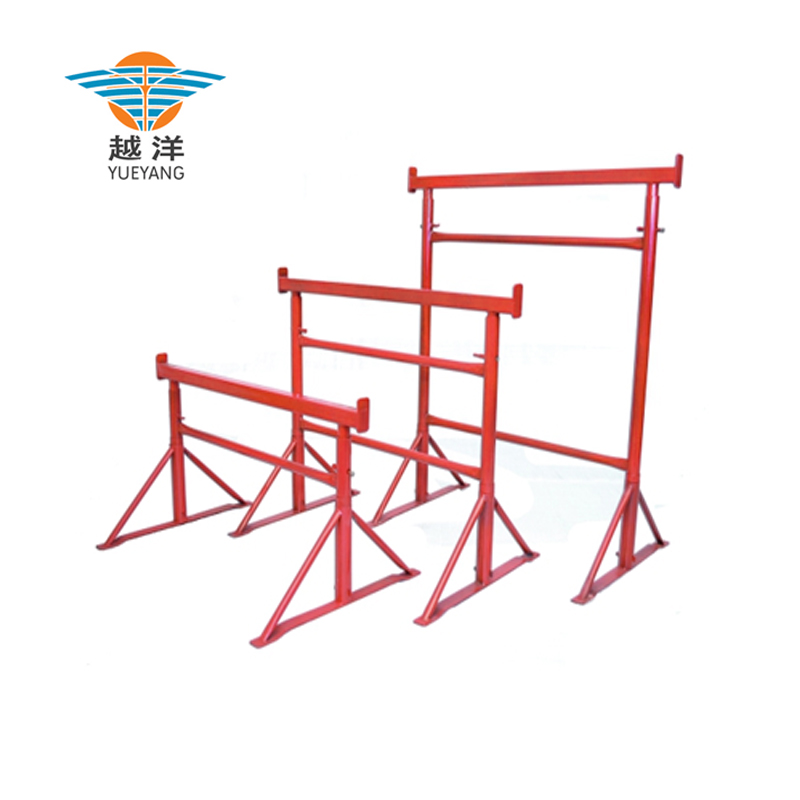 Steel Adjustable Scaffolding Trestle With Removable Feet For Builder Using