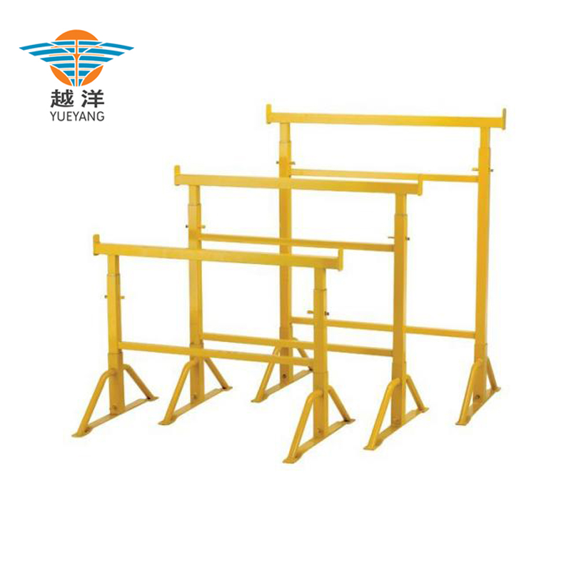 Steel Adjustable Scaffolding Trestle With Assembly Feet For Builder Using