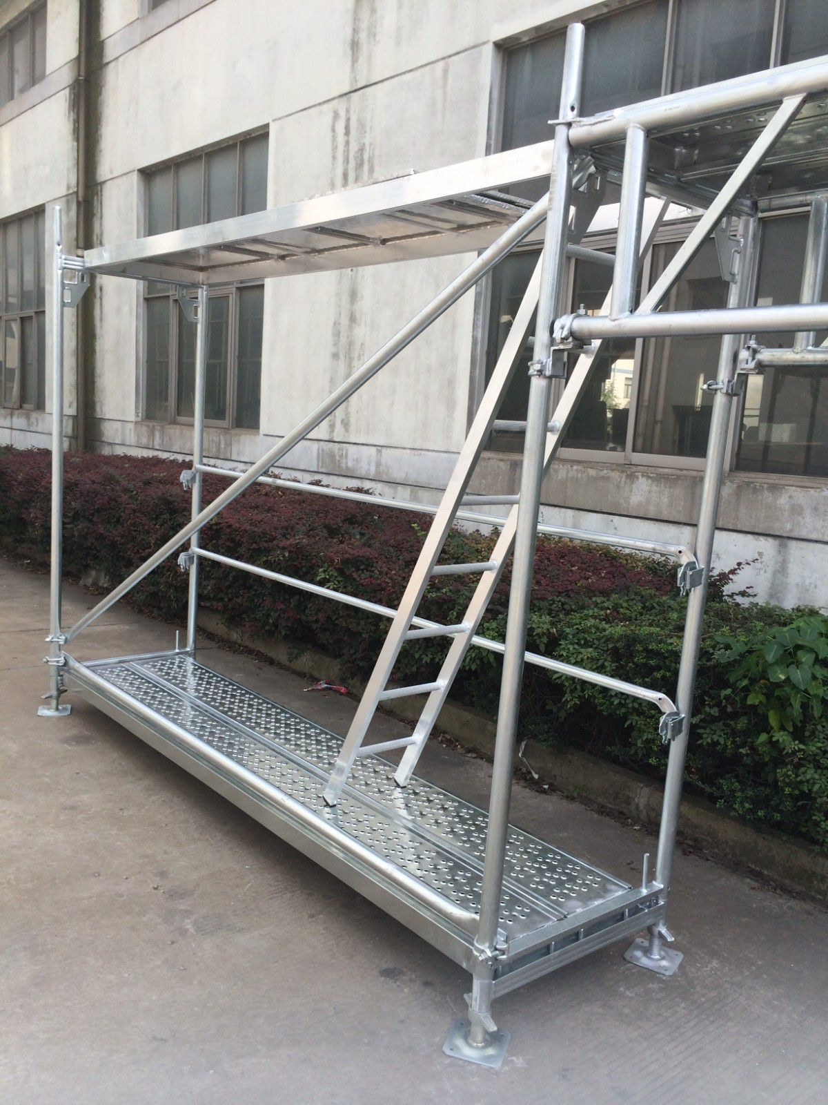 Sistema de andaimes de fachada galvanizados Speedy à venda