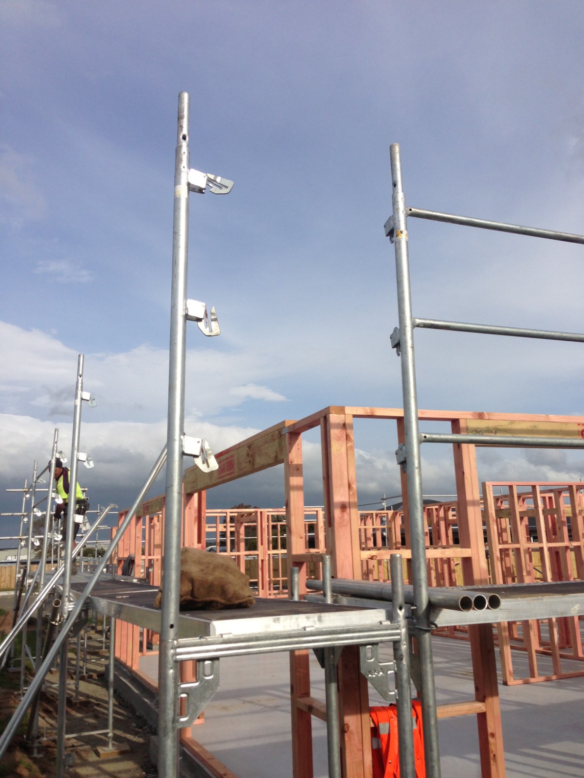 Galvanized Steel European Frame Scaffolding System On sale