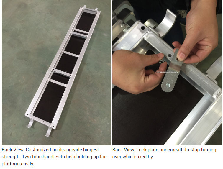 Effect drawing of Aluminium Plywood Scaffolding Plank For Platform Use