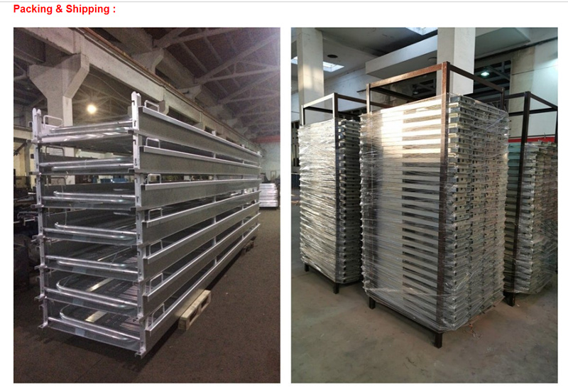 packing and shipping about High Strength Portable Aluminium Demountable Gangway with Ramp and Handrail