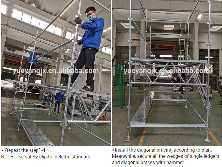 Presentation of Kwikstage Scaffolding System-Horizontal Ledger Presentation of Kwikstage Scaffolding System-Horizontal Ledger