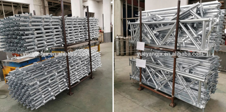 Packing of Galvanized Steel Kwikstage Scaffold System