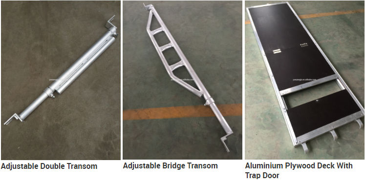 Show of Aluminium Plywood Scaffolding Plank For Platform Use