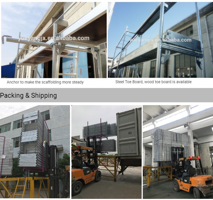 packing and shipping about Speedy Scaffold System For Easy Set Up