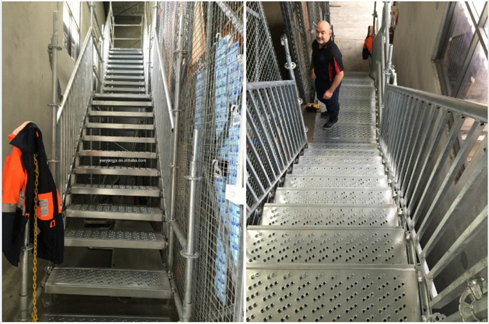 images about Galvanized Outdoor Stair for Public Use