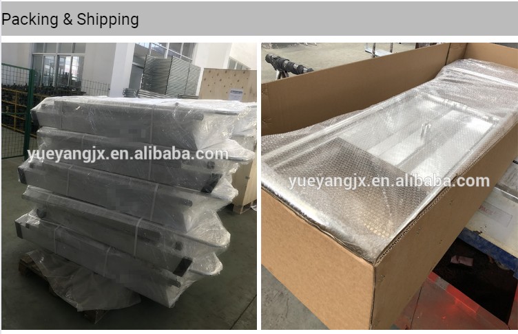 packing and shipping about Aluminium Industrial Step Ladder With Safety Handrail For Workshop Use