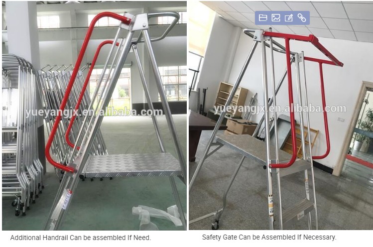 display of Aluminium Folding Step Ladder For More Possible Occasion