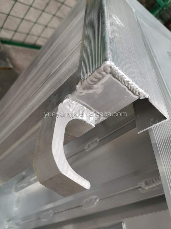 Physical pictures of Aluminium Scaffolding Stair Platform Ladder System
