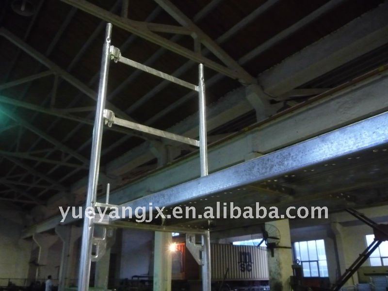 Facade Scaffolding System-Top End Frame for systems scaffolding