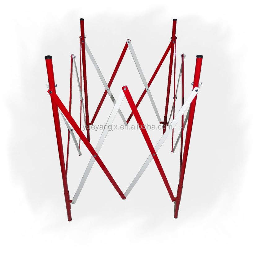 Square expandable safeguard barrier for manhole Square expandable safeguard barrier for manhole
