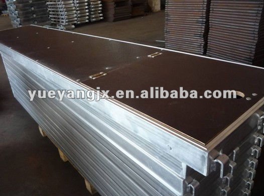 Imagens detalhadas do sistema de andaimes de fachada Layher