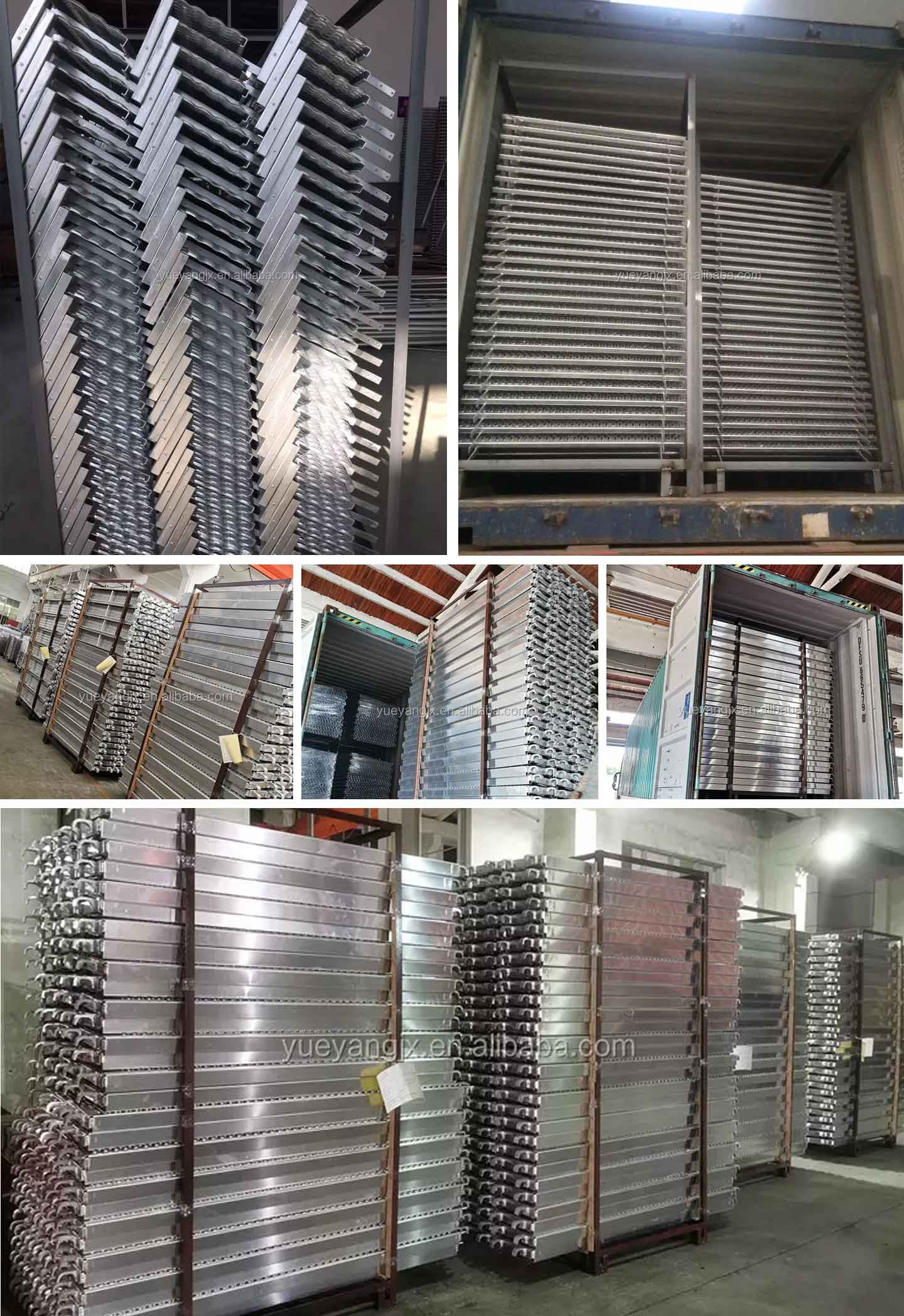 Perforated Steel Stair Step And Walkway Tread packing and shipping