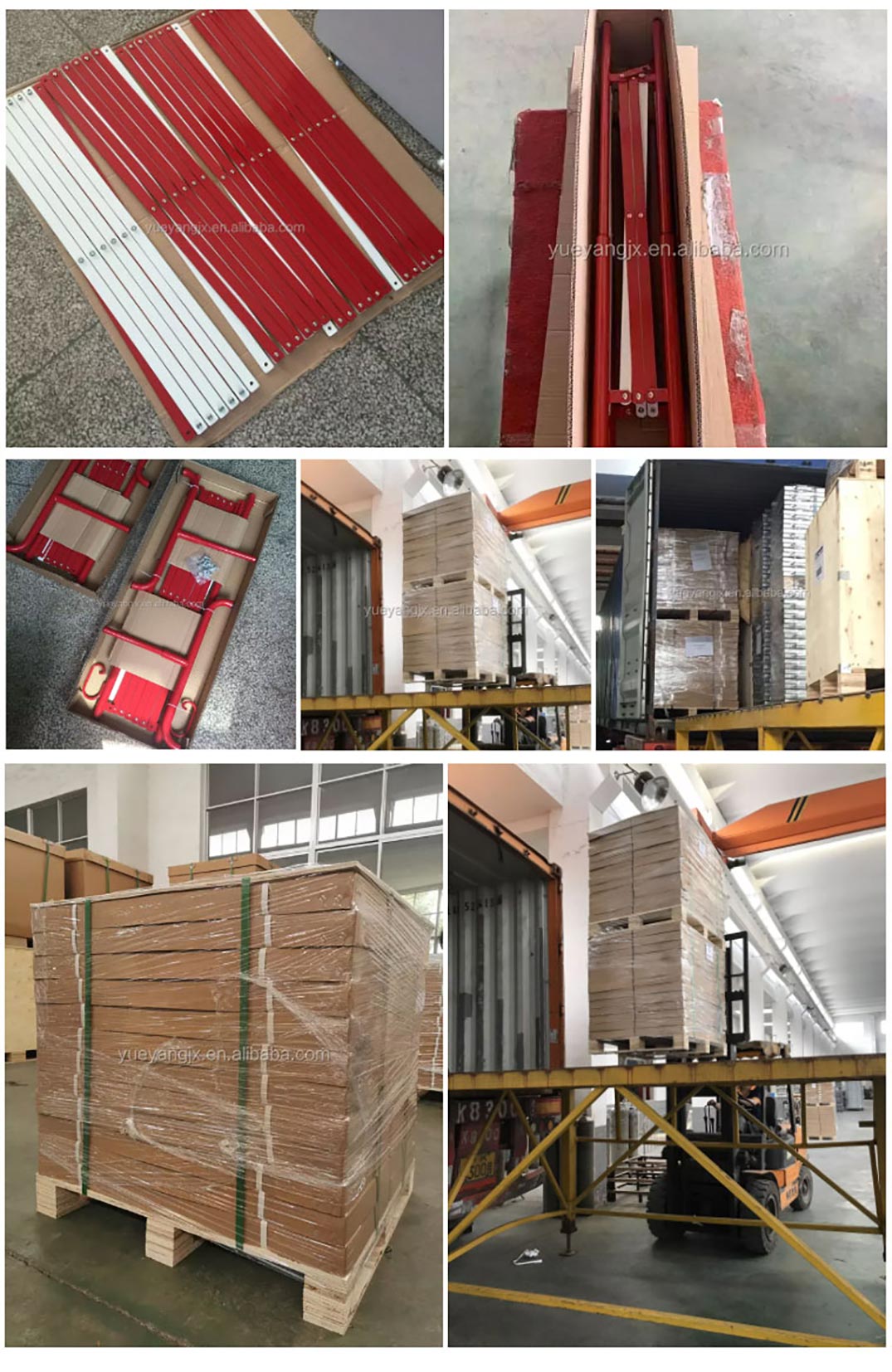 Square expandable safeguard barrier packing and shipping