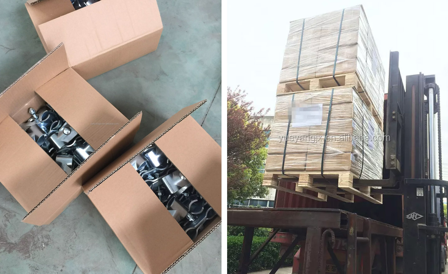 portable barricade fencing packing and shipping